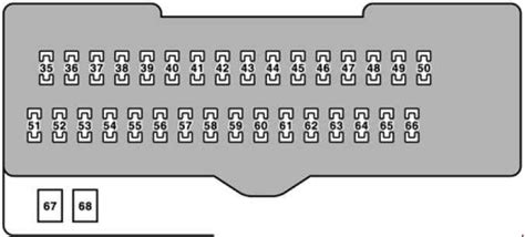 lexus rx 330 fuse rating